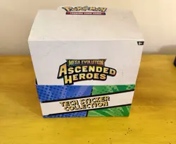 Pokemon TCG Ascended Heroes Tech Sticker Collection Unsealed Box Lot Set Of 12! - Image 2