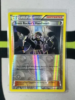 Pokemon - Team Rocket's Handiwork #112/124 - XY - Fates Collide Reverse Holo - Image 1
