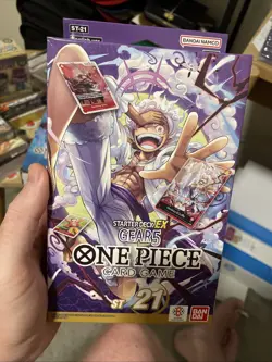 ONE PIECE TCG: GEAR5 STARTER DECK EX 21 (ST-21) FACTORY SEALED/ENGLISH - Image 4