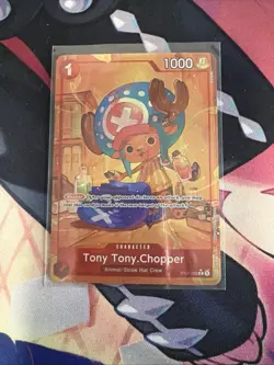 One Piece TCG Tony Tony Chopper ST01-006 PRB01 Alt Art Parallel English - Image 1