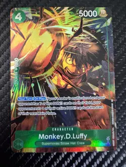 Monkey.D.Luffy (Alternate Art) PRB02-005 Premium Booster Vol.2 SR Foil - Image 1