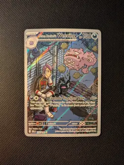 Team Rocket's Weezing Illustration Rare SV10: Destined Rivals 199/182 Pokemon NM - Image 1