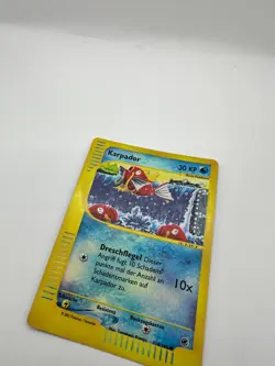 Pokemon Karte TCG Karpador 118/165 Expedition Re Holo Rare Vintage Deutsch LP - Image 2