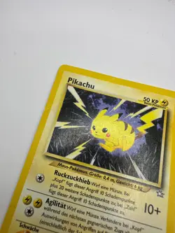 Pokemon Karte TCG Pikachu 60/64+70/111 Neo Genesis no Holo Vintage Deutsch GD - Image 3