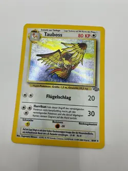 Pokemon Karte TCG Tauboss 8/64 Dschungel Holo Rare Vintage WOTC Deutsch LP - Image 2