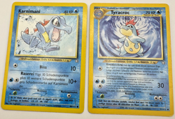 Pokemon Karte TCG Karnimani 31+80/111 Neo Genesis no Holo Vintage Deutsch LP - Image 1