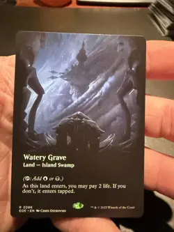 Watery Grave (Borderless) Edge of Eternities Regular 286 NM - Image 1