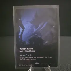 Magic The Gathering Watery Grave (Borderless) Edge of Eternities Regular - Image 1