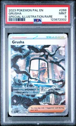 Grusha 268/193 Sv02: Paldea Evolved Special Illustration Rare Pokemon TCG PSA 9 - Image 1