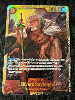 OP08-118 Silvers Rayleigh SEC Alt Art One Piece TCG English Card Two Legends - Image 4