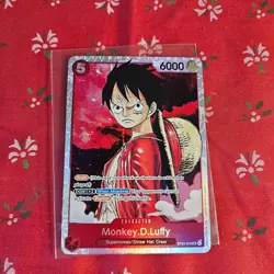 ONE PIECE ENGLISH CARD HOLO GAME CARTE ST01-012 SR EN MINT - Image 1