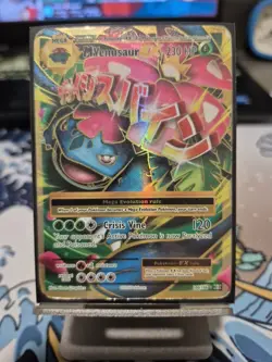 Pokemon TCG Mega-Venusaur EX XY Evolutions Holo Card Full Art 100/108 - Image 1