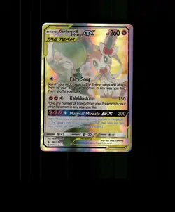 Fan-Art READ DESCRIPTION BELOW HOLO Gardevoir Card Sylveon Pokemon Card p3 - Image 1