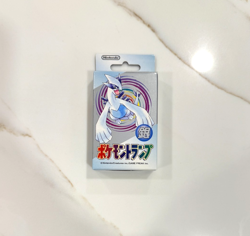 1999 Japanese Pokemon Poker Playing Cards Deck Sealed Silver Lugia Set - Image 1