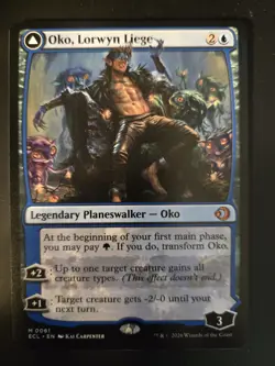 Oko, Lorwyn Liege NM Lorwyn Eclipsed MTG FREE SHIPPING - Image 1