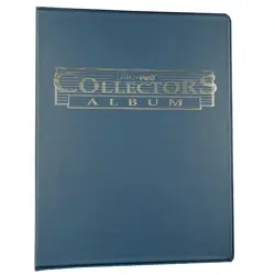 Ultra Pro 9-Pocket Collectors Portfolio Album - Blue - Image 1