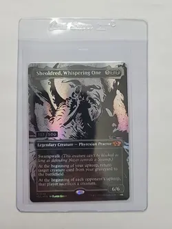 MTG - Sheoldred, Whispering One Serialized (137/500) Foil MUL #0146 - Image 1