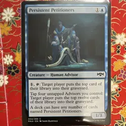 Magic: The Gathering Persistent Petitioners Ravnica Allegiance Regular Creature. - Image 1