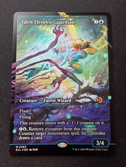 🌈 Glen Elendra Guardian (Showcase FOIL) - MTG #383 - Lorwyn Eclipsed - NM/M - Image 1