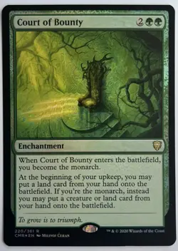 Court Of Bounty Foil Commander Legends MTG Pack Fresh Unplayed - Image 1