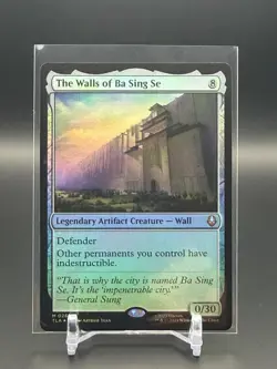 The Walls of Ba Sing Se FOIL 261 Avatar TLA Mythic Unplayed Mint M/NM Legendary - Image 1