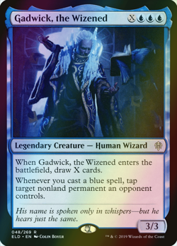MTG Gadwick, the Wizened Foil ** Throne of Eldraine ** English - Image 1