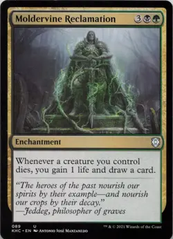 Moldervine Reclamation U Commander: Kaldheim 89 - LP - Image 1