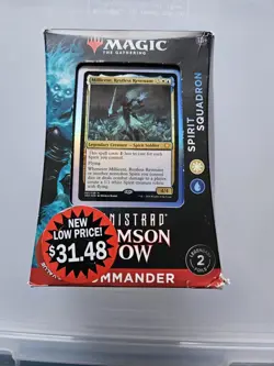Magic the Gathering Crimson Vow Spirit Squadron Commander Deck - Image 1