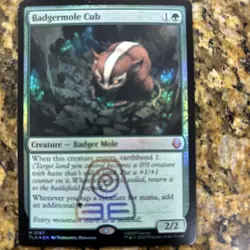 Badgermole Cub Avatar: The Last Airbender Foil - Image 1