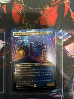 Grand Arbiter Augustin IV (Borderless) Double Masters 2022 Foil - Image 1