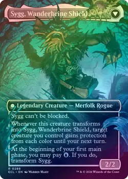 (BORDERLESS FOIL) Sygg, Wanderwine Wisdom (288) - Lorwyn Eclipsed (ECL) - MTG - Image 2