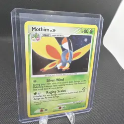 Pokemon TCG Mothim 005/017 POP Series 7 Rare card Holofoil LP - Image 4