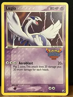 Lugia -29/115 (Pokemon Rocks America) Pokemon Ex Unseen Forces- Regular- LP - Image 1