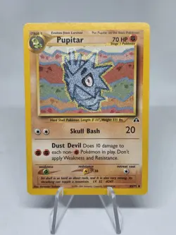 Pokemon TCG Pupitar 45/75 Neo Discovery Vintage 2001 Uncommon MUST HAVE! WOTC - Image 1