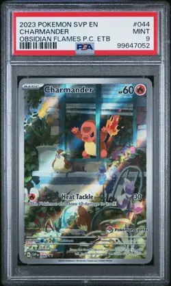 Charmander - 044 (Pokemon Center Exclusive) 044 - PSA 9 - Image 2