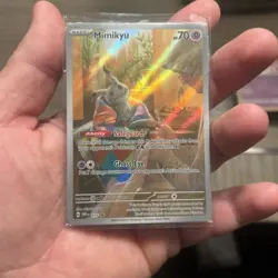 Pokemon TCG Mimikyu Scarlet & Violet SVP 075 Holo Promo Card Sealed, Near Mint - Image 3