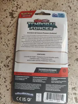 Pokemon TCG: Scarlet & Violet - Temporal Forces Booster Pack - Image 2