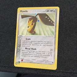 Pokemon TCG Mawile EX Sandstorm 9/100 Holo Rare - Image 1