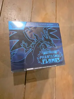 PHANTASMAL FLAMES ETB SEALED MEGA EVOLUTION POKEMON TCG NEW TRAINER BOX BOOSTER - Image 1