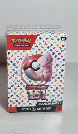 Pokemon TCG: Scarlet & Violet 151 Booster Bundle - 6 Packs - New Sealed - Image 1