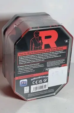 Pokemon TCG Destined Rivals Team Rocket’s Mewtwo Tin New & Sealed - Image 2