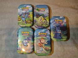 Pokemon TCG: Sinnoh Stars Mini Tins Set Of 5 - Empty - Image 1