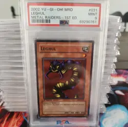 2002 YU-GI-OH! METAL RAIDERS MRD-031 LEGHUL - 1st Edition - PSA 9 - Image 1