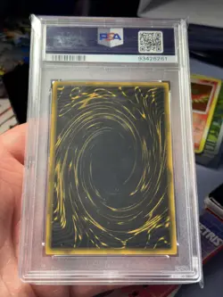 Yu-Gi-Oh! The Winged Dragon of Ra LCO1-EN003 Quarter Century Secret Rare PSA 8 - Image 2
