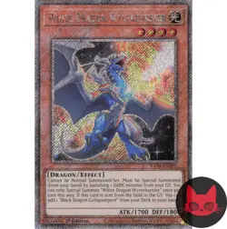 Yugioh White Dragon Wyverburster RAO4-EN203 Platinum Secret Rare 1st Edition NM - Image 1