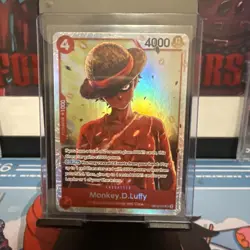 One Piece Legacy Of The Master Monkey D Luffy OP12-015 SR English - Image 1