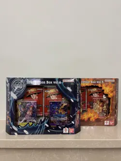 One Piece TCG Illustration Box Vol.5 and Vol.6 Bundle - English Version | Sealed - Image 3