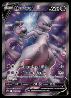 Mewtwo V Promo SWSH: Sword & Shield Promo Cards SWSH229 NM - Image 1