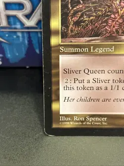 Magic the Gathering Stronghold Sliver Queen Card Rare MTG MP - Image 4