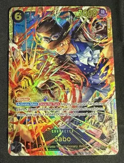 Op13-120 Sabo SEC One Piece Card Game Carrying On His Will English Near Mint - Image 1